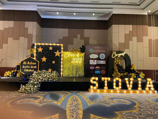 Glamorous Black and Gold