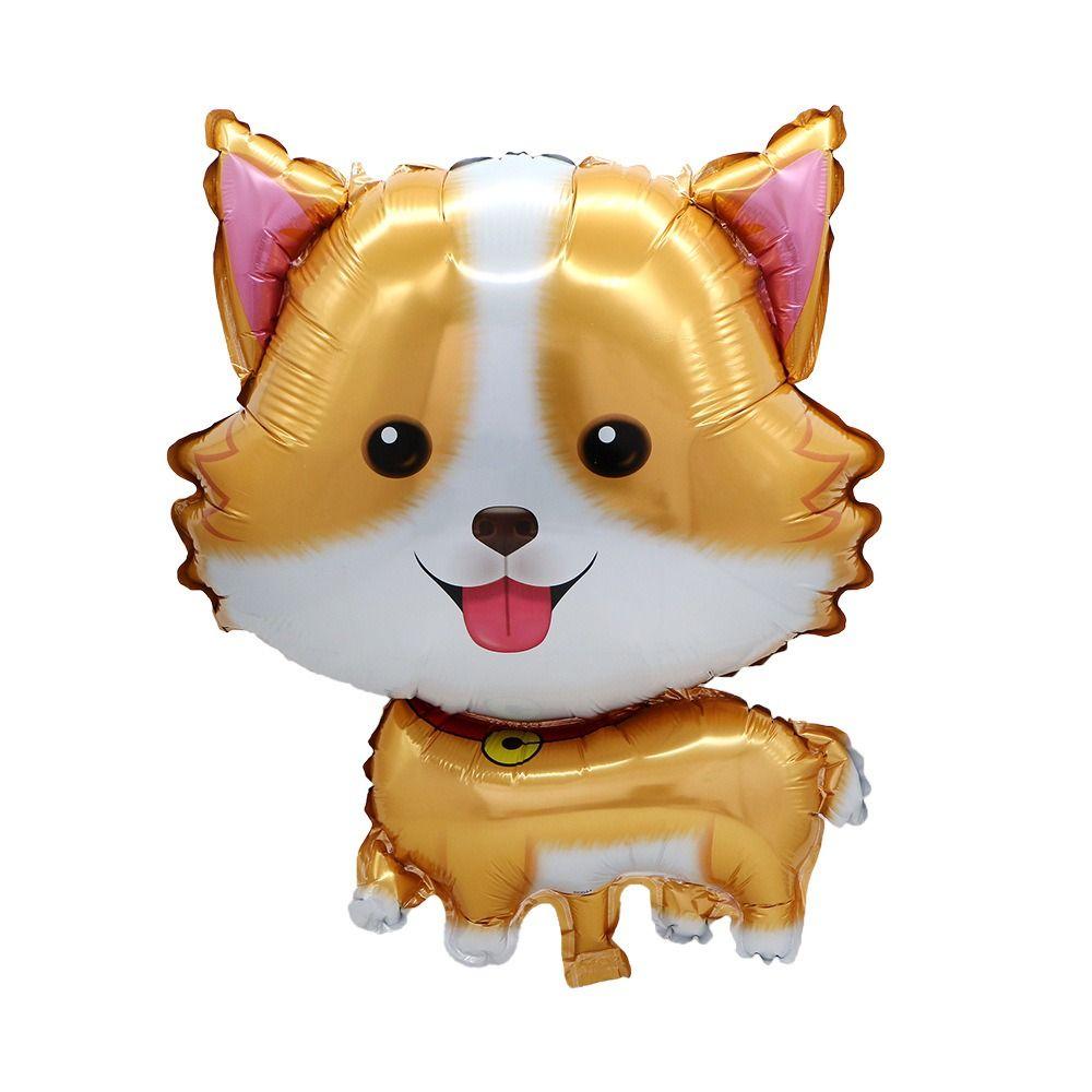 Yellow Dog Foil Balloon