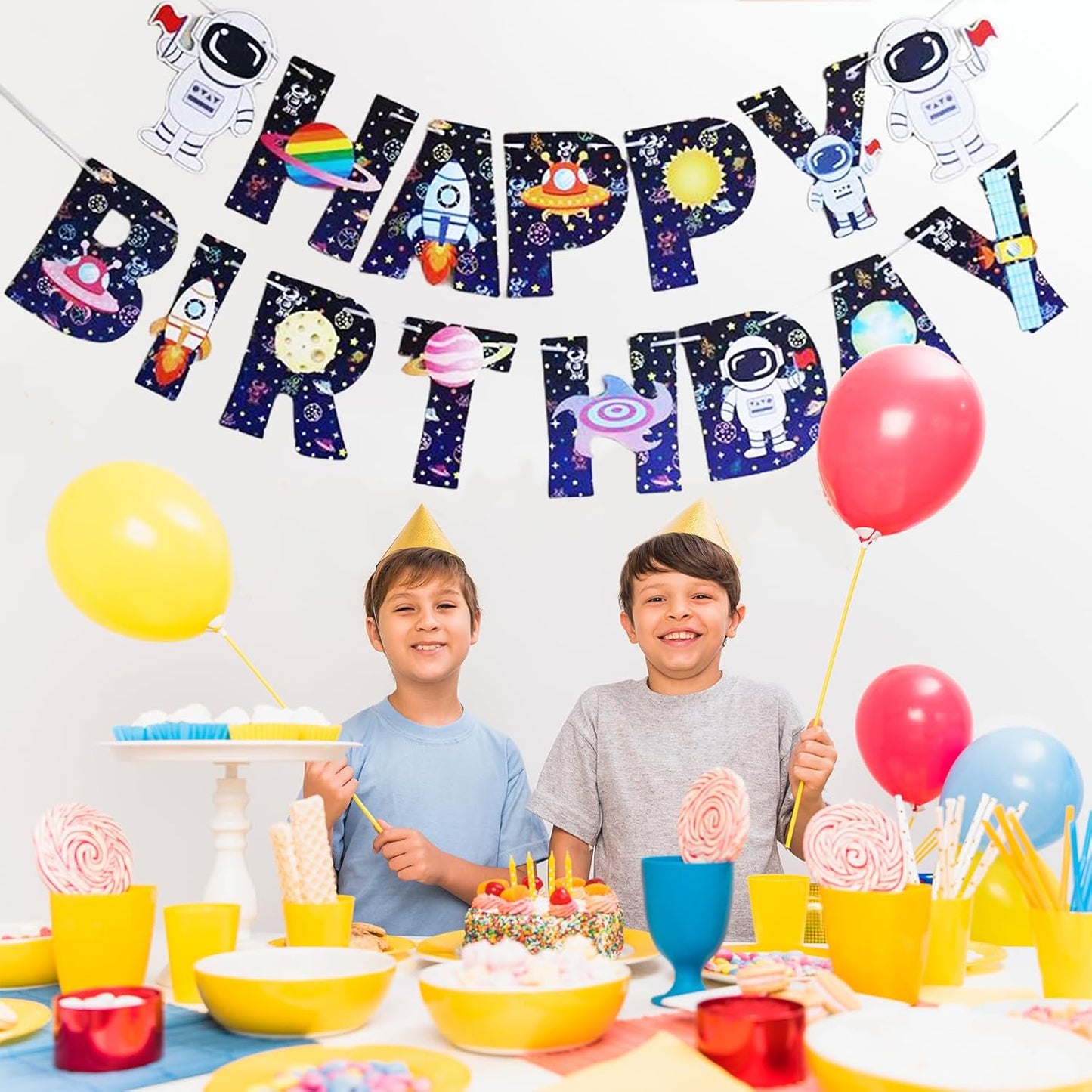 Astronaut Birthday Garland