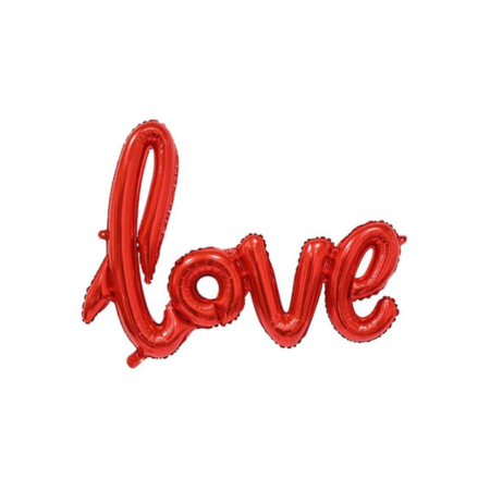 Letter LOVE Foil Balloon