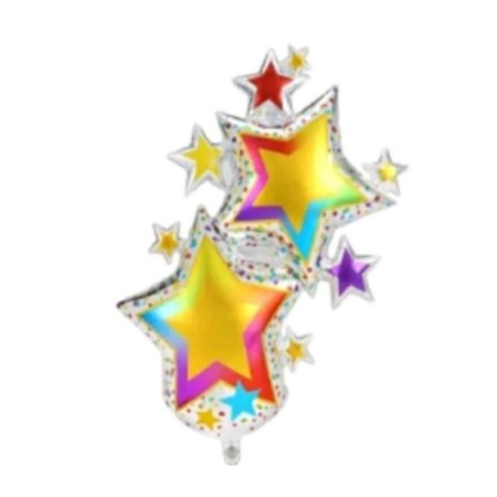Stacking Stars Balloon Foil