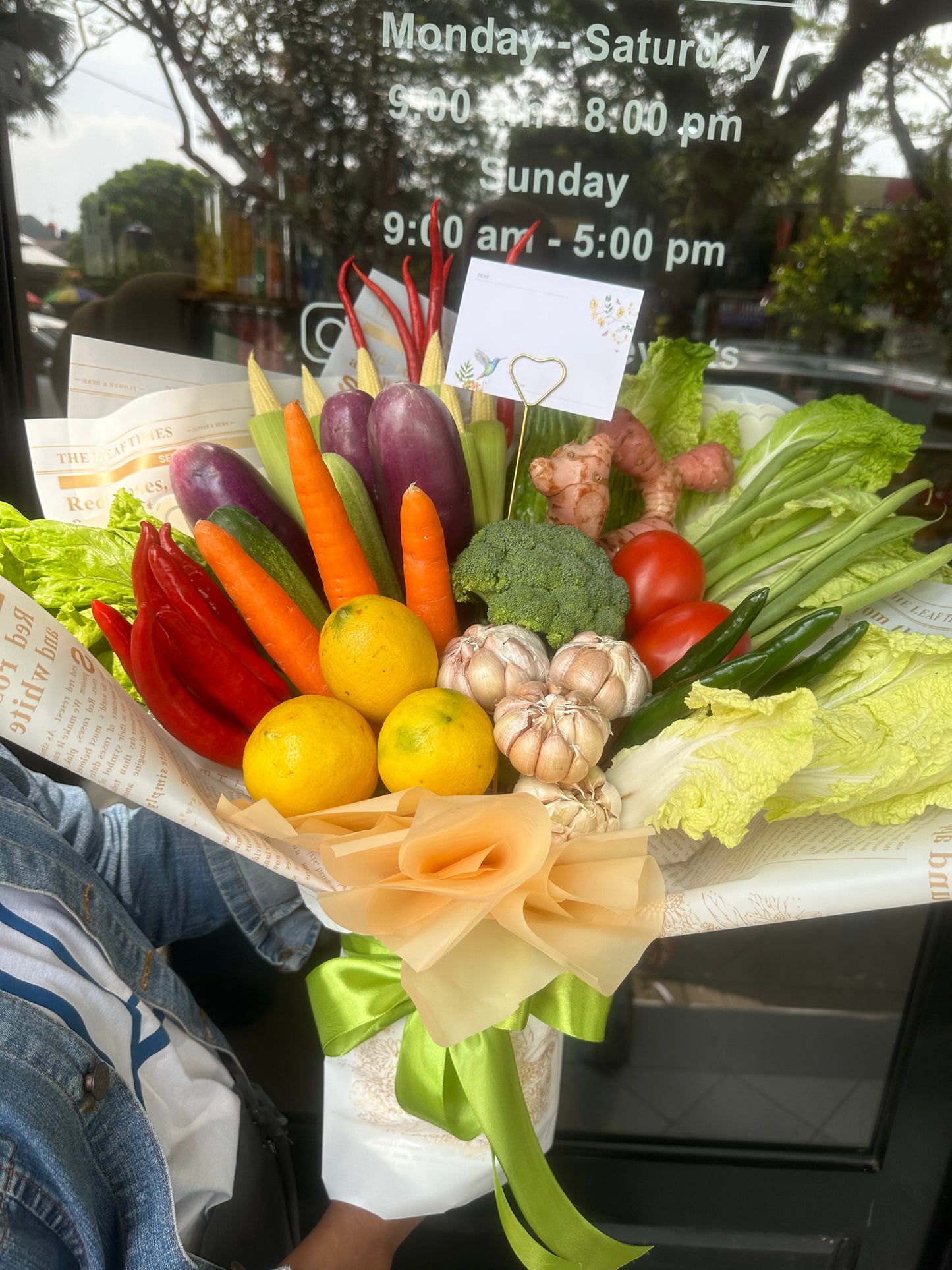 Fresh Harvest Veggie Bouquet