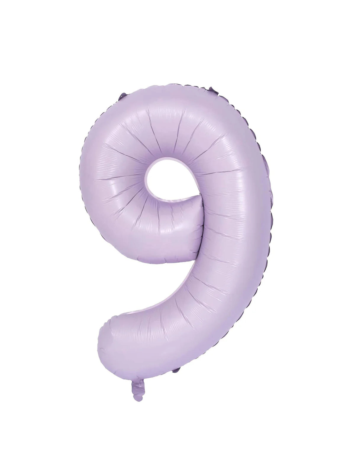 Lilac Number Foil Balloon, 100 cm
