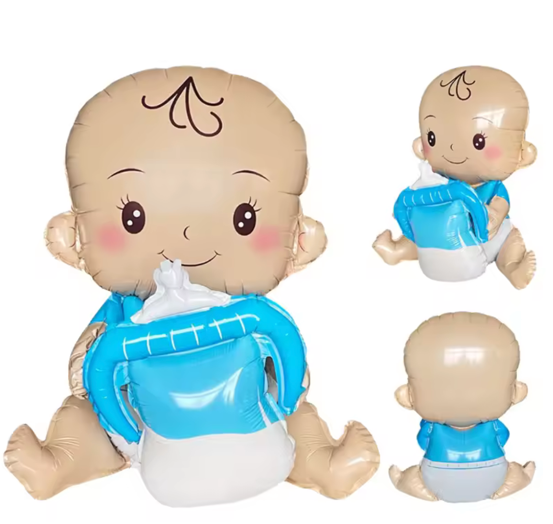 Gender Reveal Baby Foil Balloon