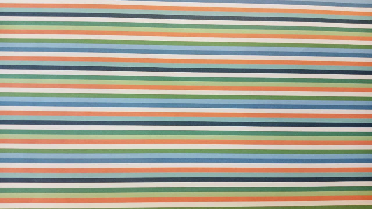 Striped Motif Wrapping Paper, Small