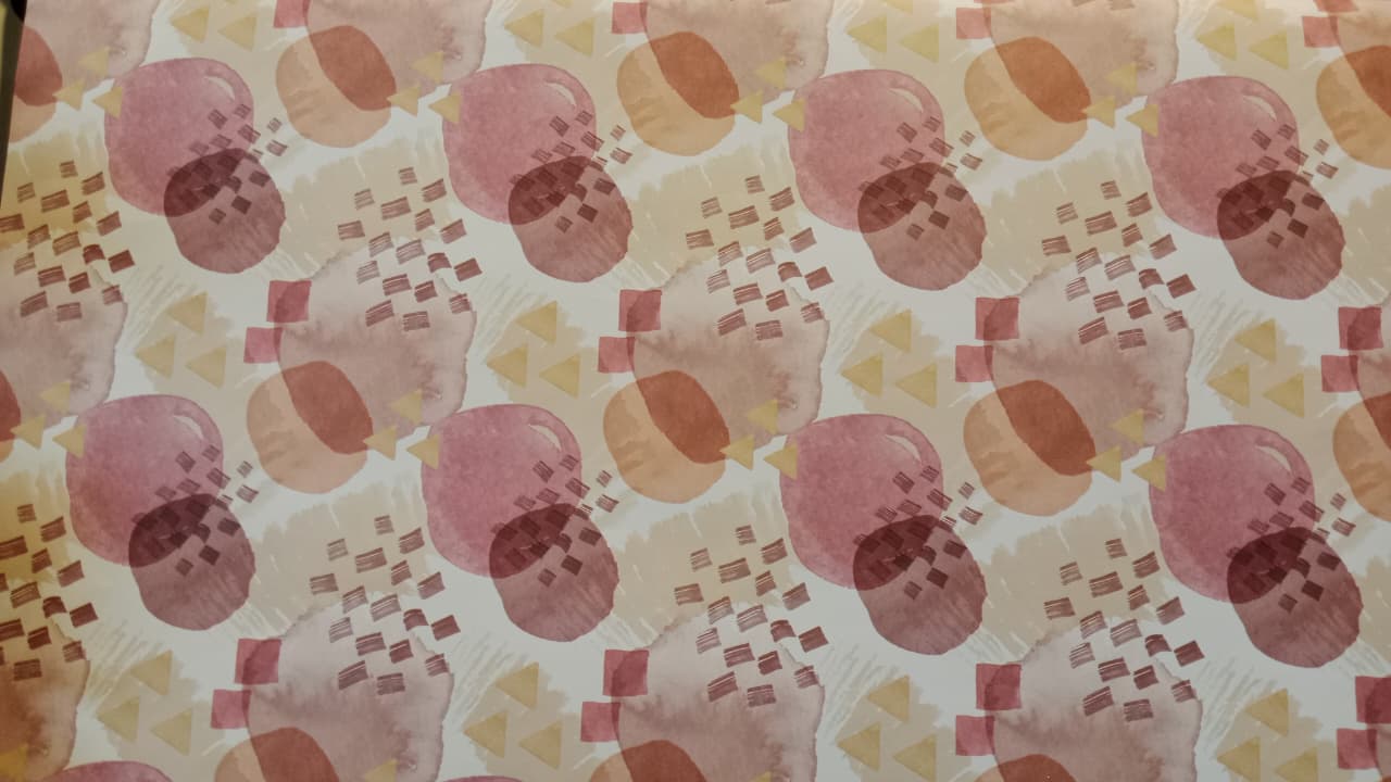 Brown Marble Motif Wrapping Paper, Small