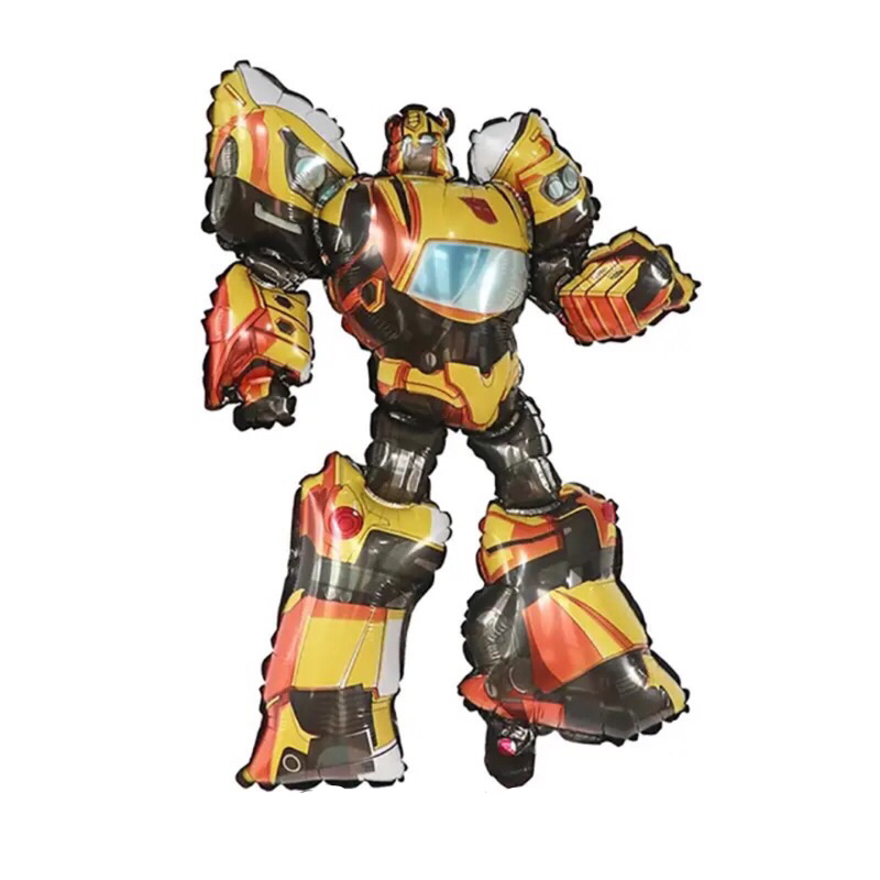 Transformer Robot Bumblebee Foil Balloon