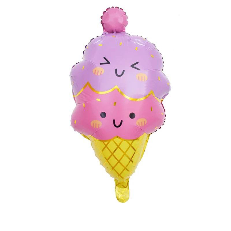 Ice Cream Theme Pastel Candy Foil Balloon