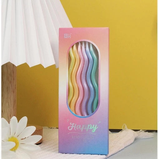 Macaron Candle Happy Birthday