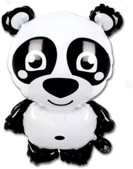 Black White Bear Foil Balloon