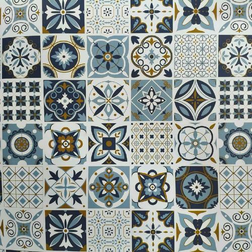 Blue Batik Wrapping Paper, Large