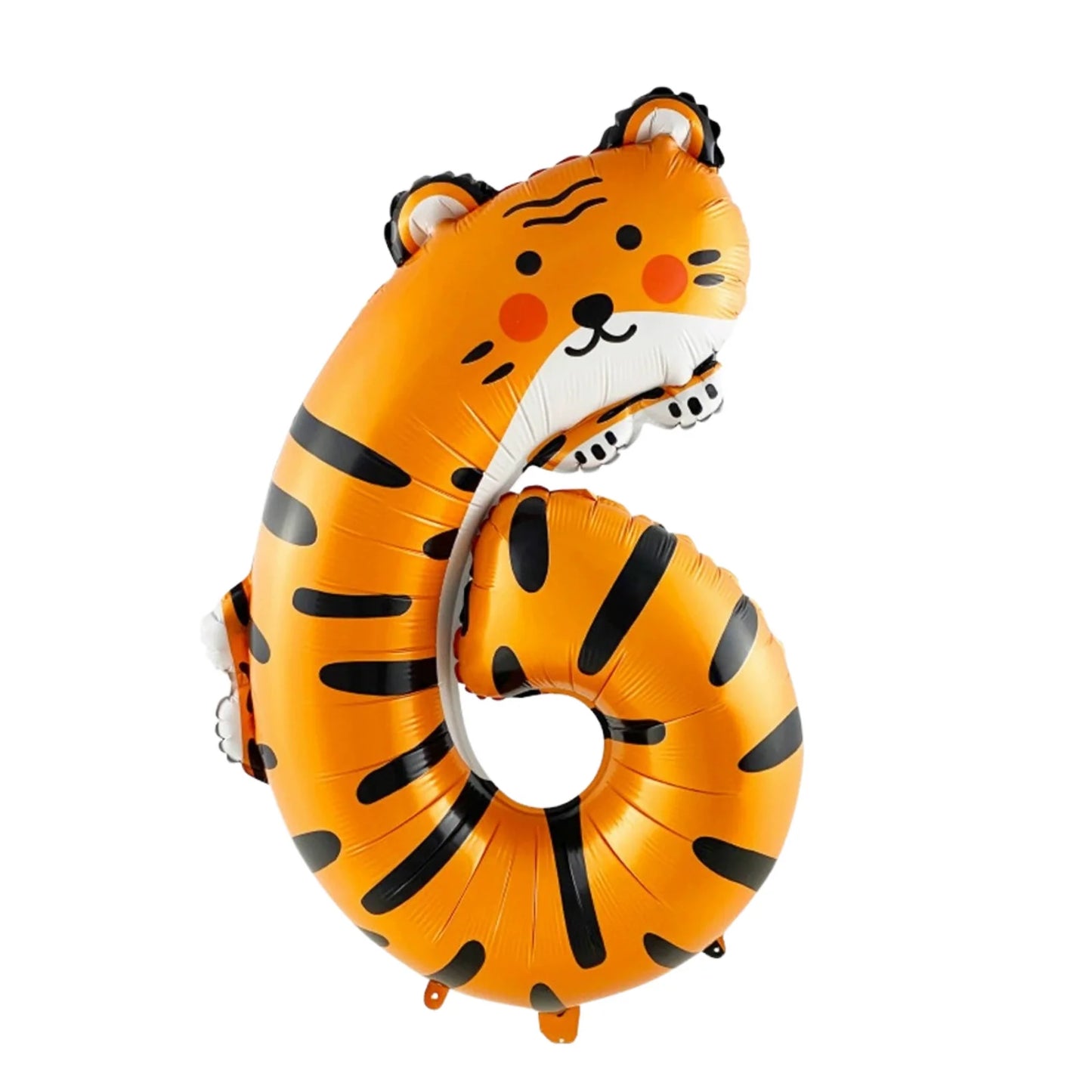 Animal Number Foil Balloons, 100 cm