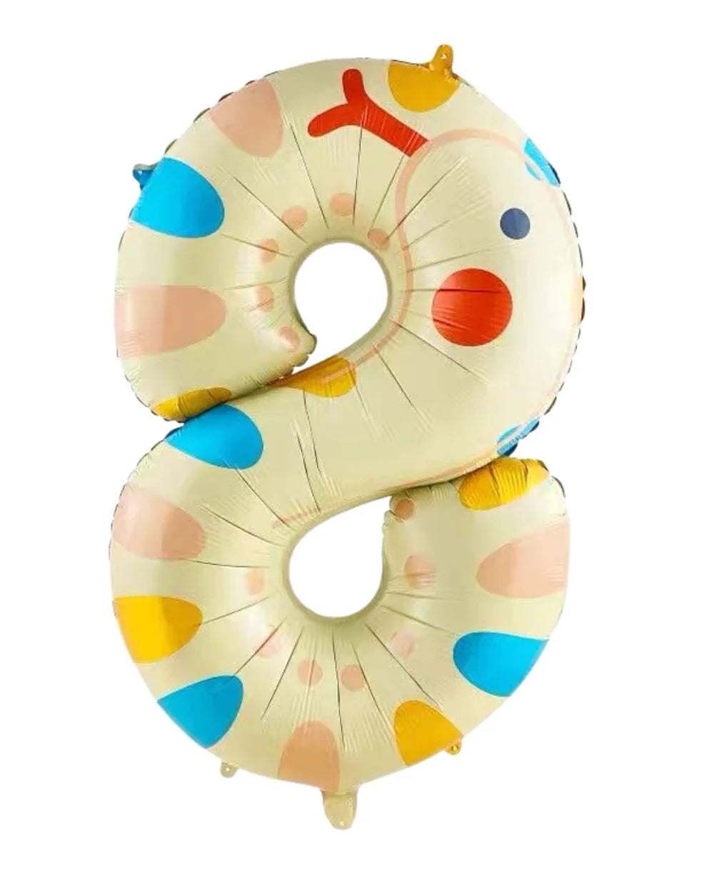 Animal Number Foil Balloons, 100 cm