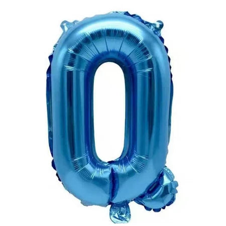 Blue Letter Foil Balloon, 40 cm