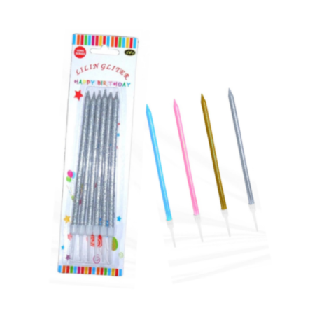 Glitter Candle Happy Birthday