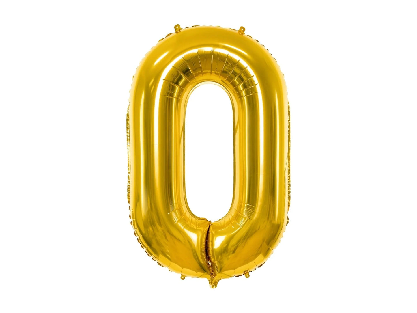 Gold Number Foil Balloon, 80cm