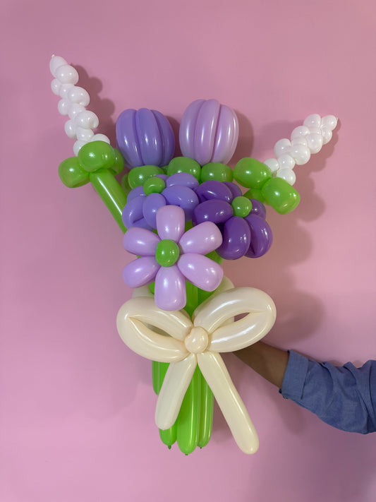 Purple Balloon Bouquet