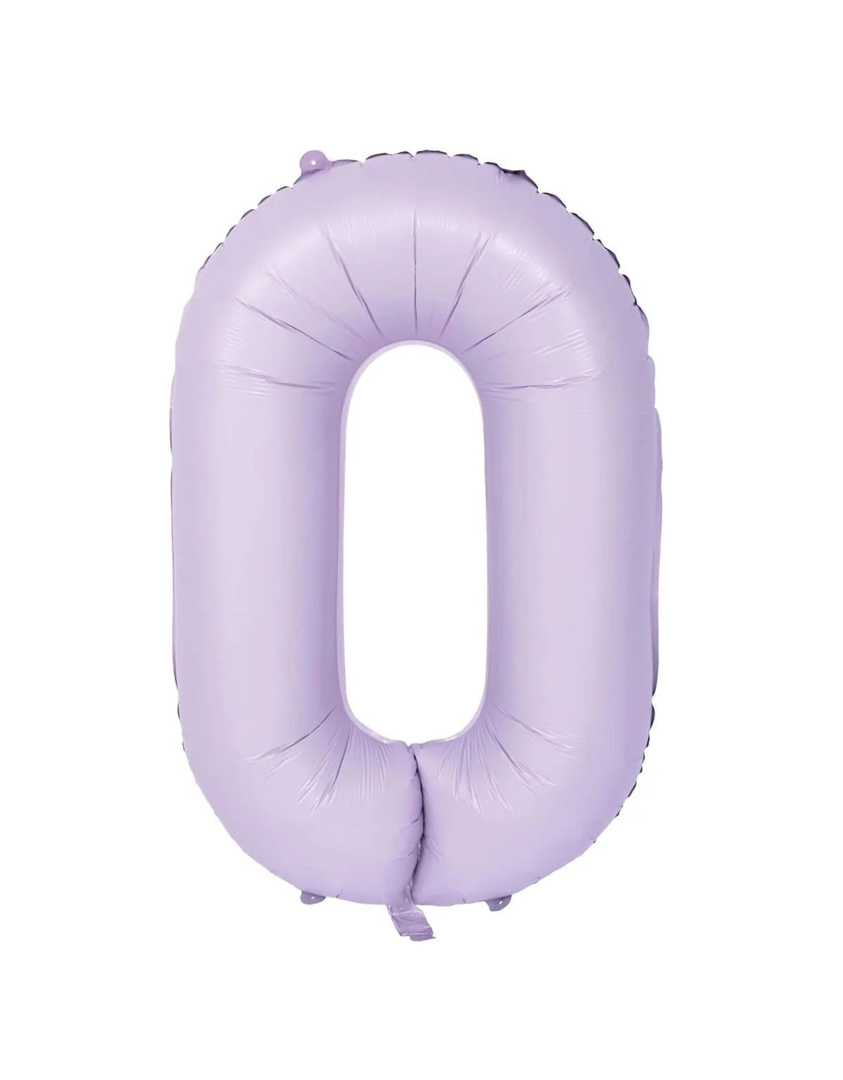 Lilac Number Foil Balloon, 100 cm