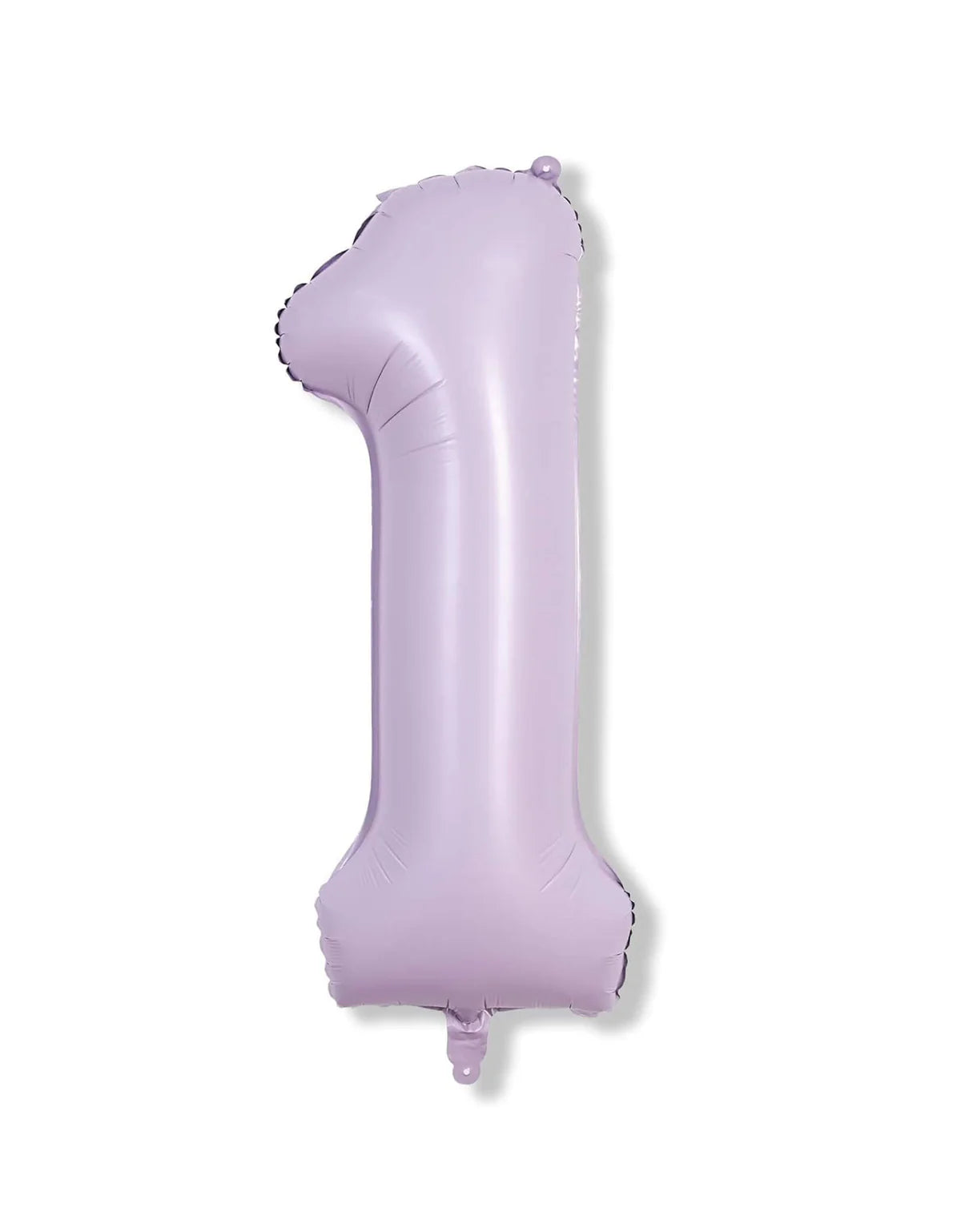 Lilac Number Foil Balloon, 100 cm