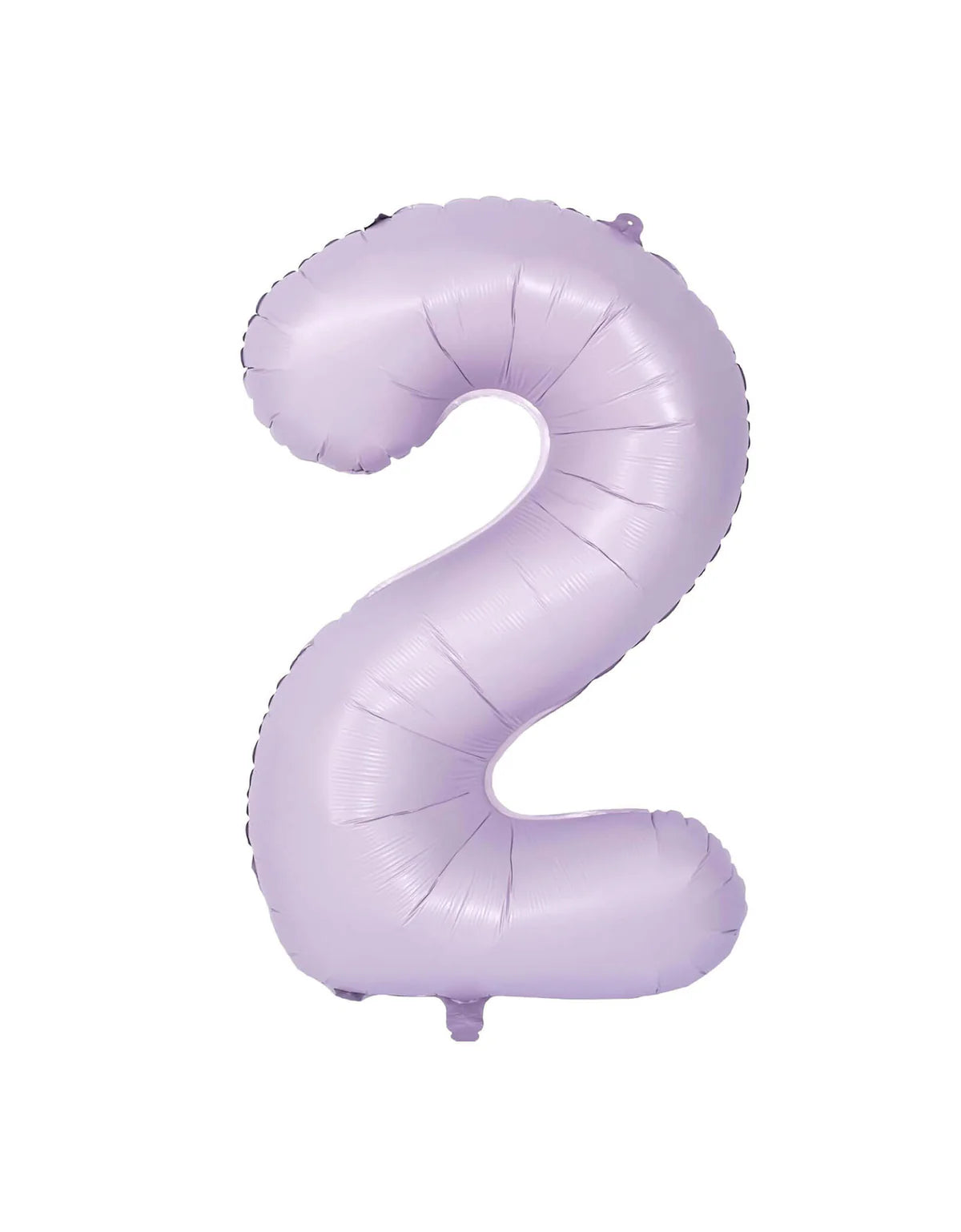 Lilac Number Foil Balloon, 100 cm