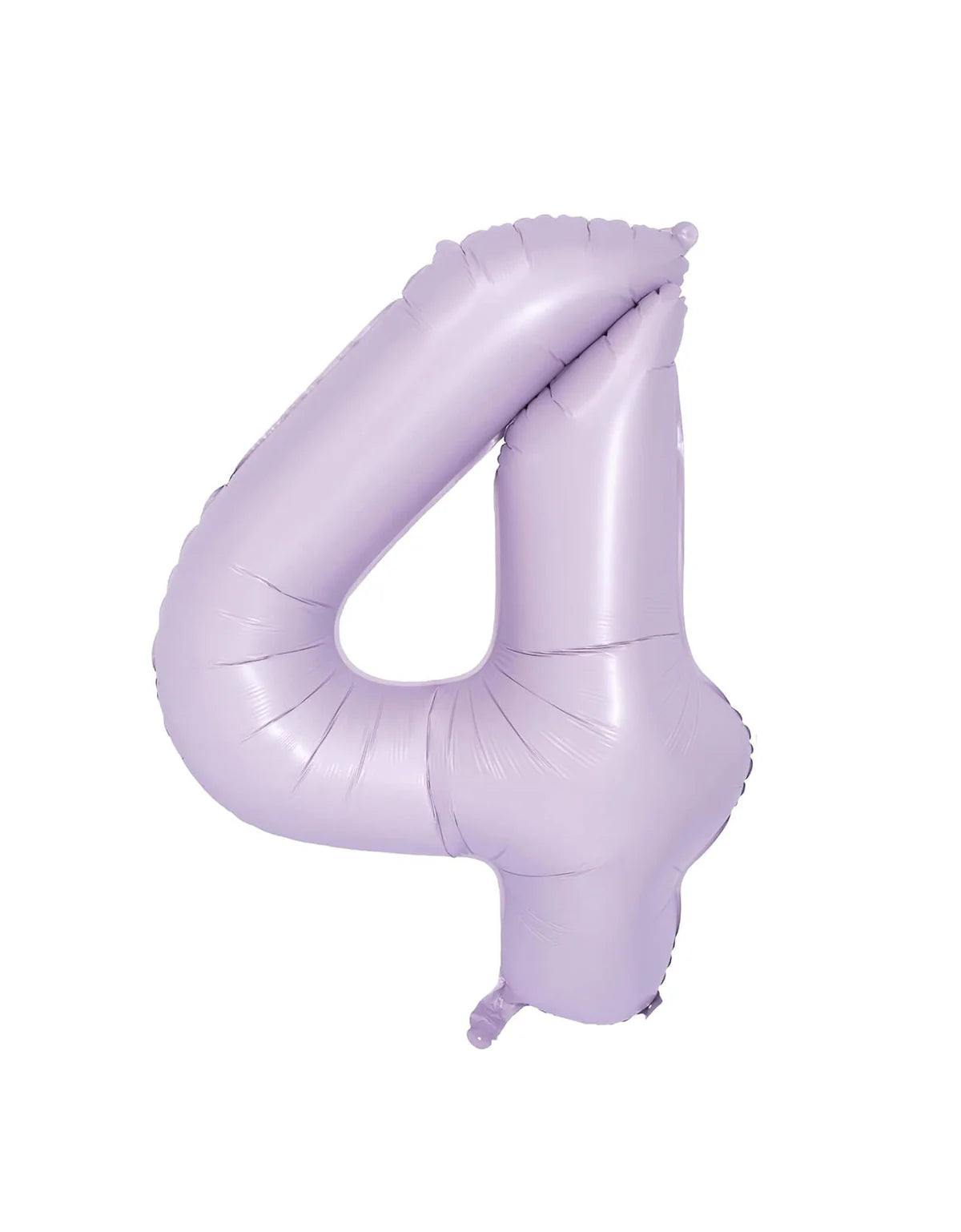 Lilac Number Foil Balloon, 100 cm
