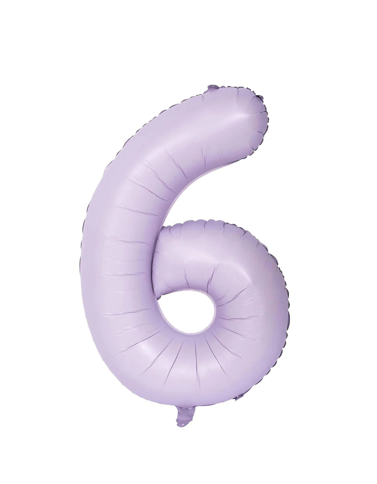 Lilac Number Foil Balloon, 100 cm