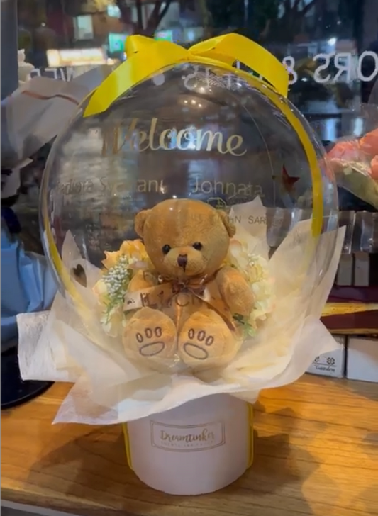 Bear in Balloon
