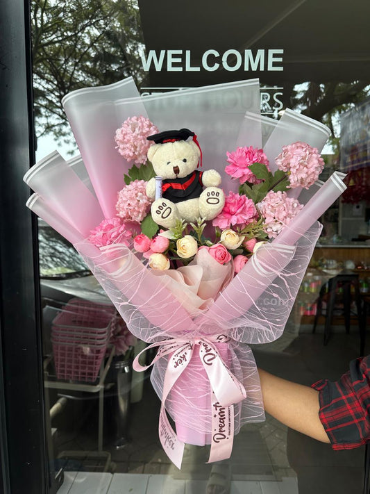 Pink Sonata Graduation Bouquet