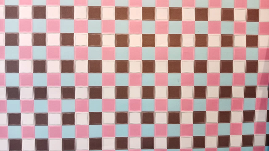 Checkered Motif Wrapping Paper, Small