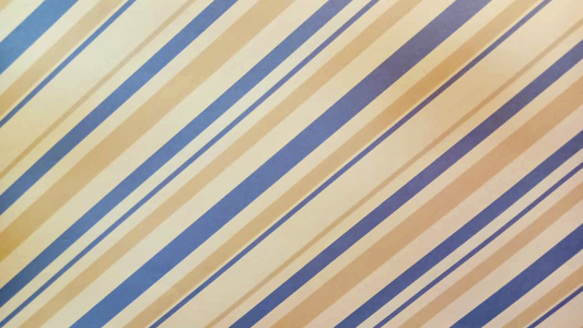 Blue Stripe Wrapping Paper, Small