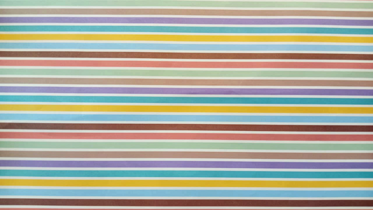Pastel Striped Motif  Wrapping Paper, Small