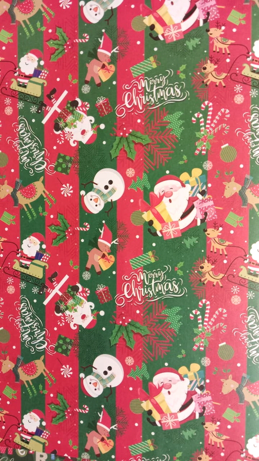 Santa Bring Gifts Wrapping Paper, Small