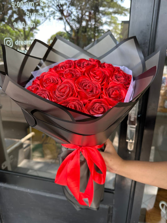 Romantic Satin Bouquet