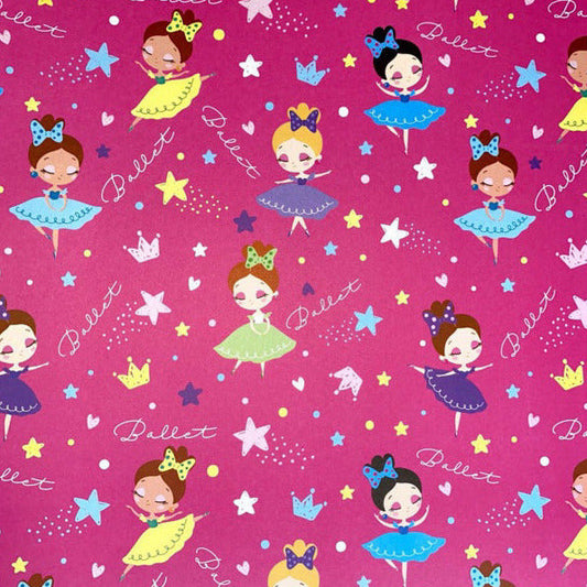 Ballerina Wrapping Paper, Small