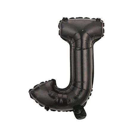 Black Letter Foil Balloon, 40 cm