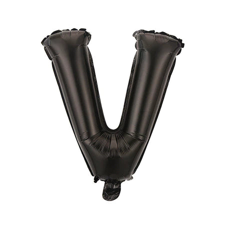 Black Letter Foil Balloon, 40 cm