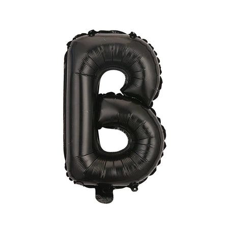 Black Letter Foil Balloon, 40 cm