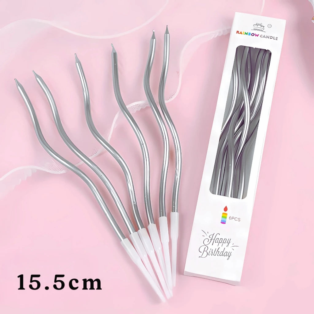 Spiral Candle Happy Birthday