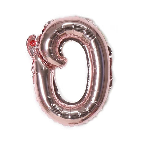 Cursive Letters Rose Gold Foil Balloon, 18 inch