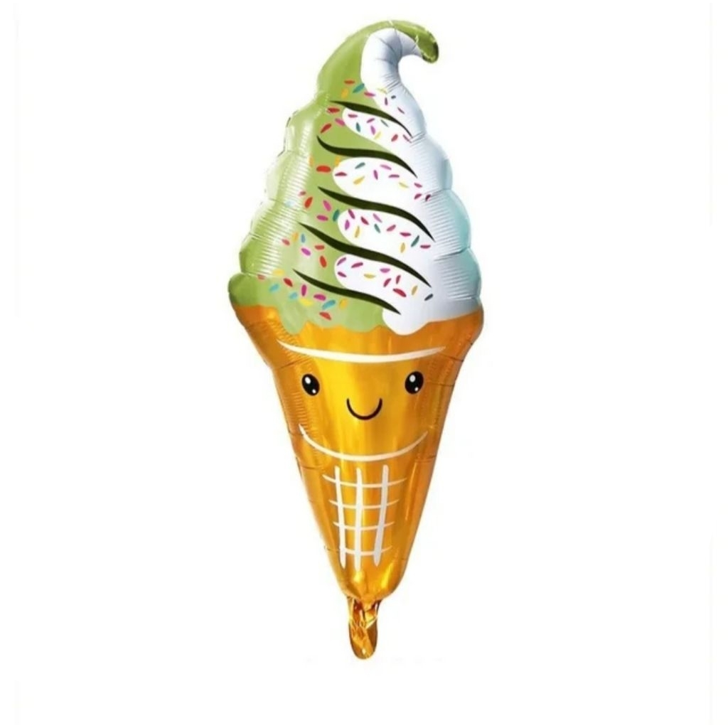 Ice Cream Theme Foil Balloon