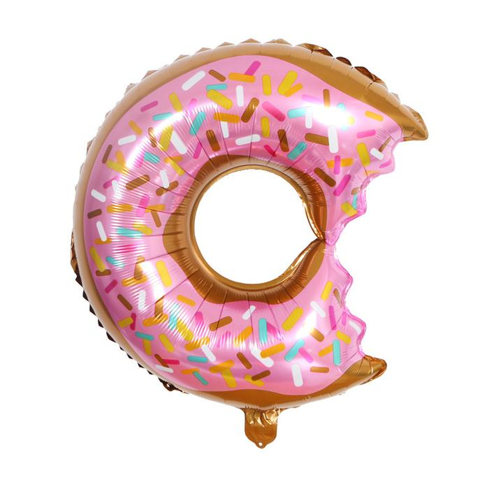 Dessert Theme "Strawberry Bite Donuts" Foil Balloon