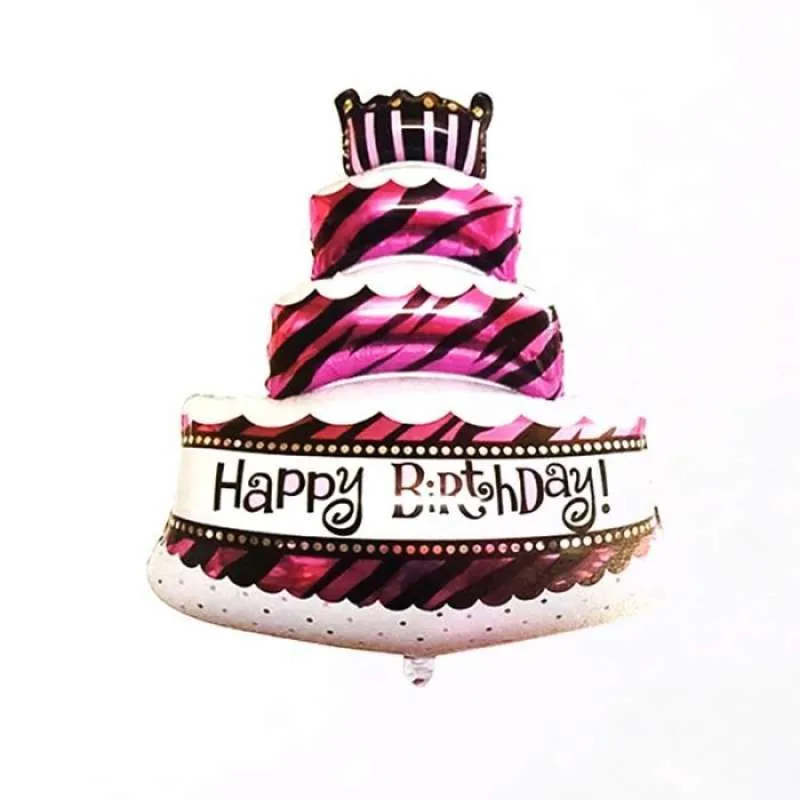 Birthday Cake Balloon Foil