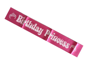 Sash Birthday Princess
