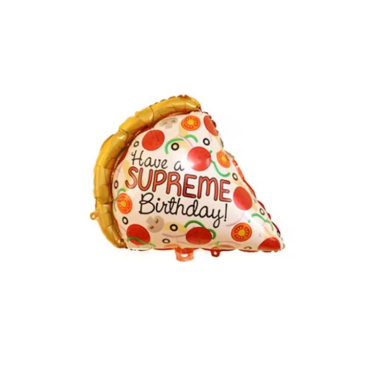 HBD PIZZA Balloon Foil