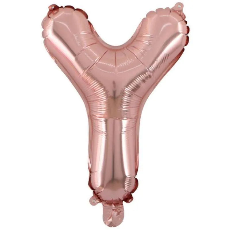 Rose Gold Letter Foil Balloon, 40 cm