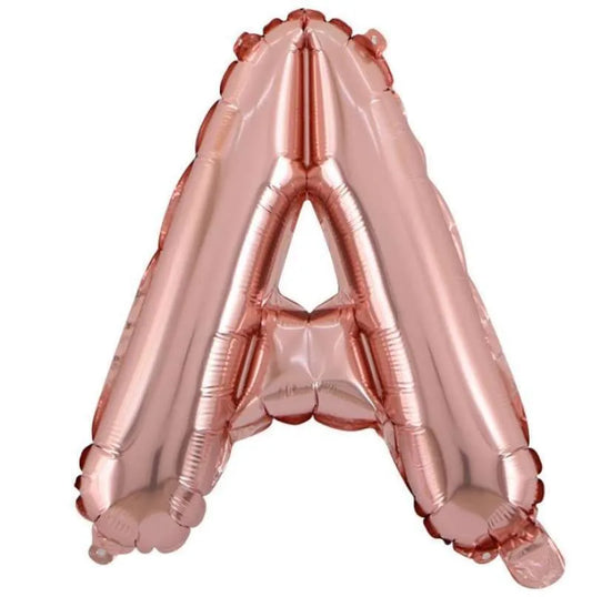 Rose Gold Letter Foil Balloon, 40 cm