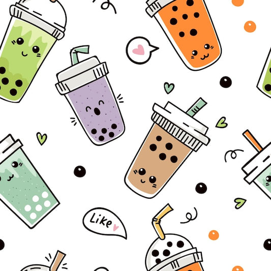 Boba Wrapping Paper, Small