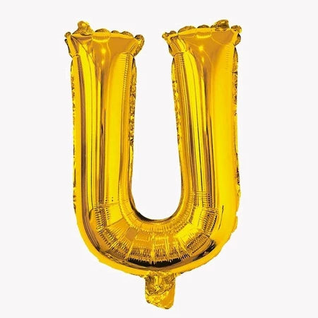 Gold Letter Foil Balloon, 40 cm