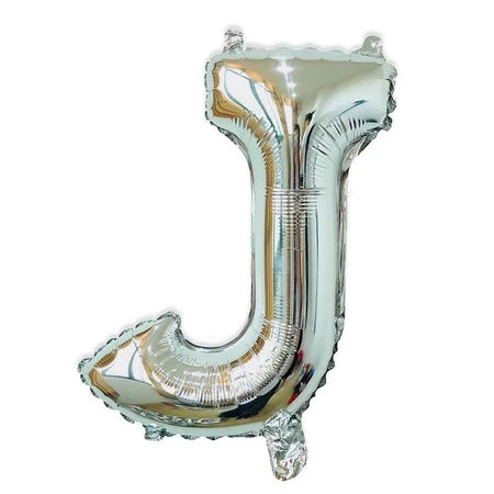 Silver Letter Foil Balloon, 40 cm