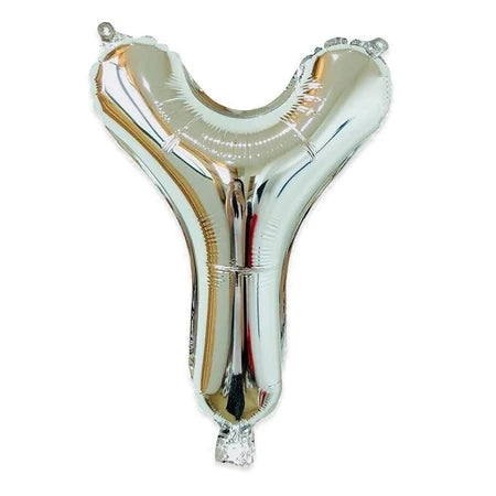 Silver Letter Foil Balloon, 40 cm